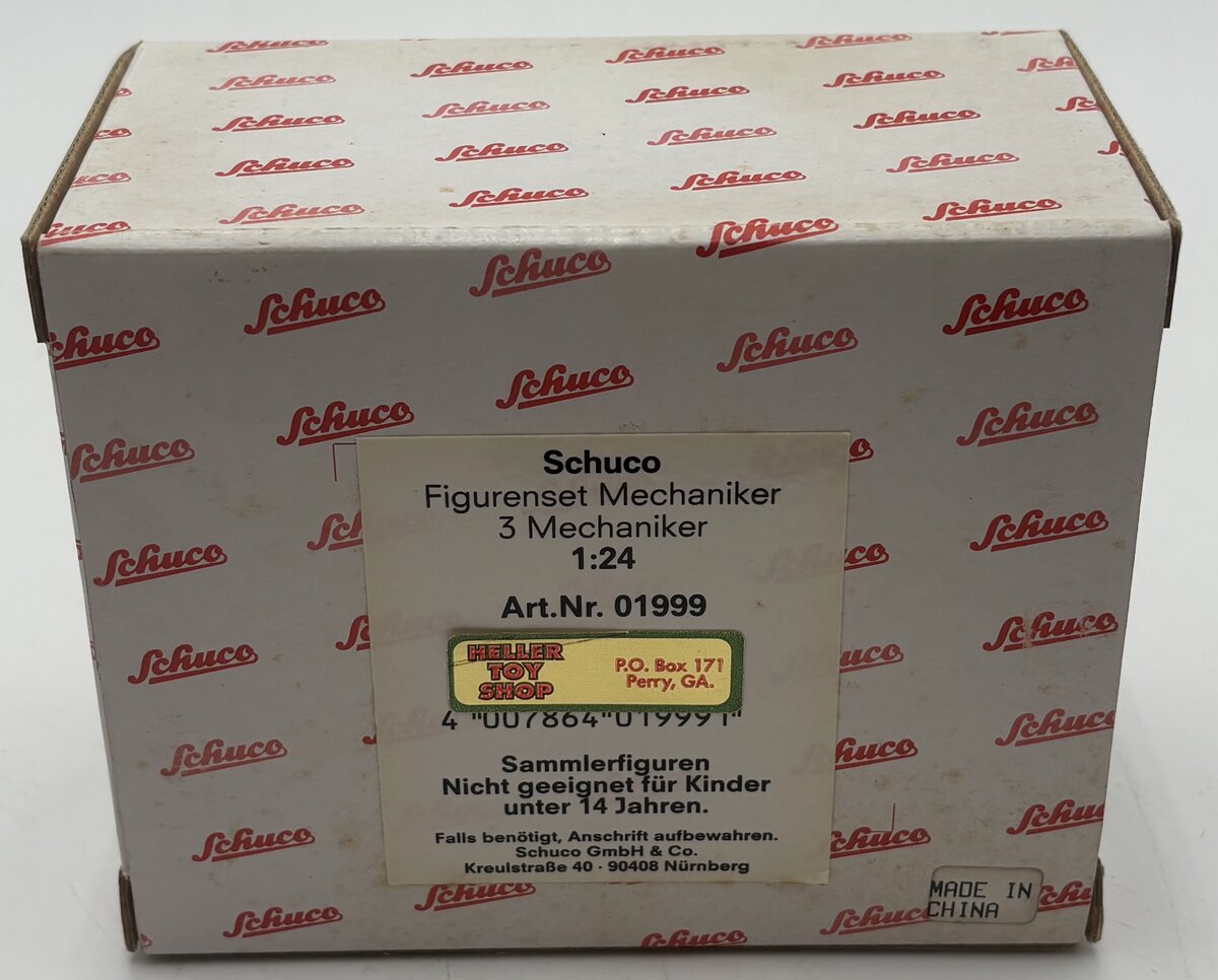 Schuco 01999 1:24 Mechanic Figure Set (Set of 3) LN/Box