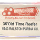 Roundhouse 8943 N Scale Ralston Purina 36' Old Time Reefer #5509 LN/Box