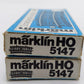 Marklin 5147 HO Scale M Curved Control Track Section (3) VG/Box