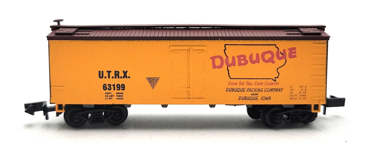 Roundhouse 86803 N Scale Dubuque Packing Co. Meat Reefer #63199 LN/Box
