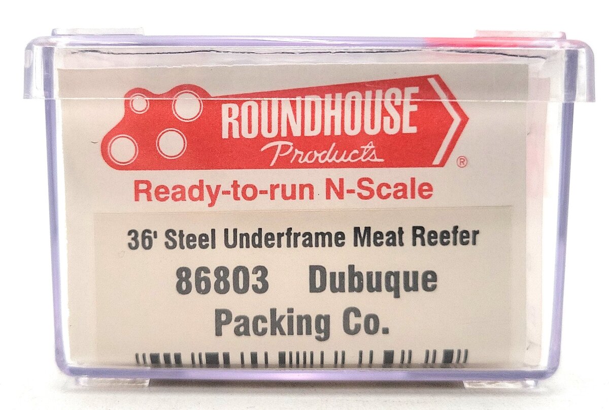 Roundhouse 86803 N Scale Dubuque Packing Co. Meat Reefer #63199 LN/Box