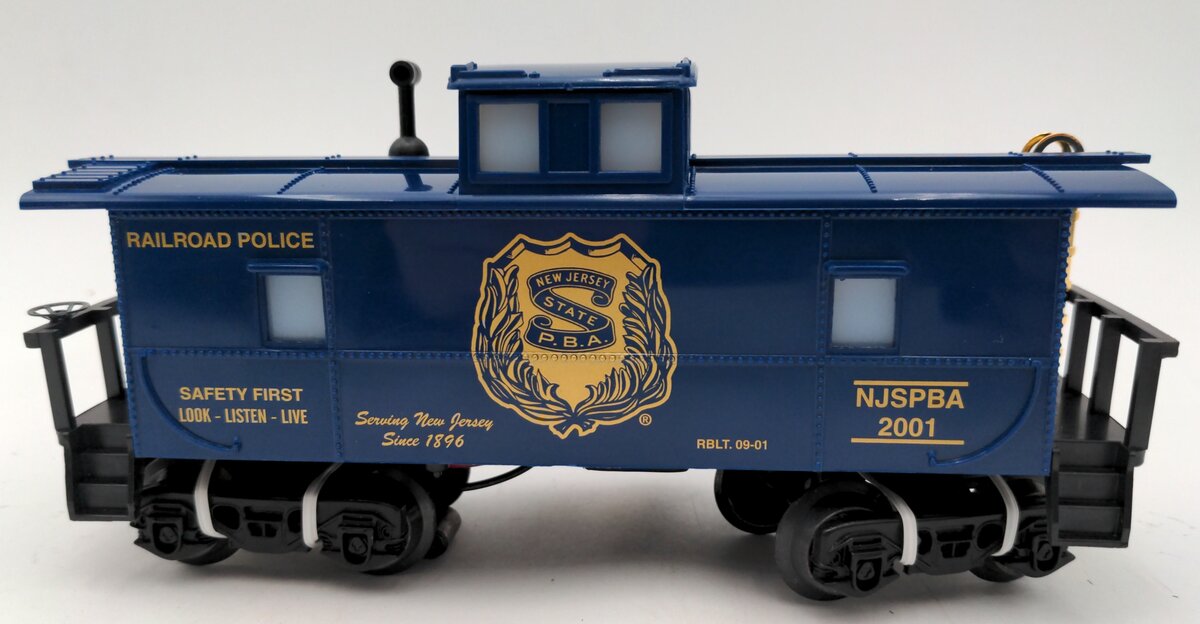 Taylor Made Trucks O 2001 New Jersey State Policemen's B. A. Caboose EX/Box