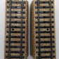 Marklin 5107 HO Scale 80 mm Straight Track Sections [8] VG/Box