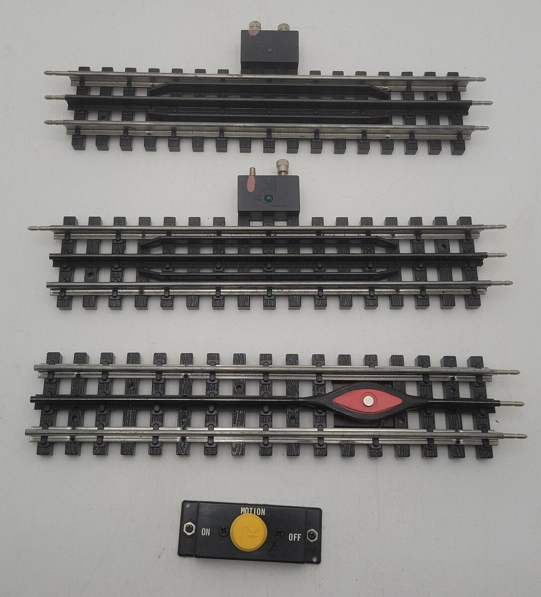 K-Line O Gauge Assorted Shadow Rail Functioning Track Sections [3] VG