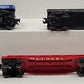 Lionel O Gauge Vintage Freight Cars #6825,3424,6468,25000,6462 [5] VG