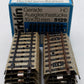 Marklin 5129 HO Scale 70mm Straight Make-Up Track Sections (Box of 10) VG/Box