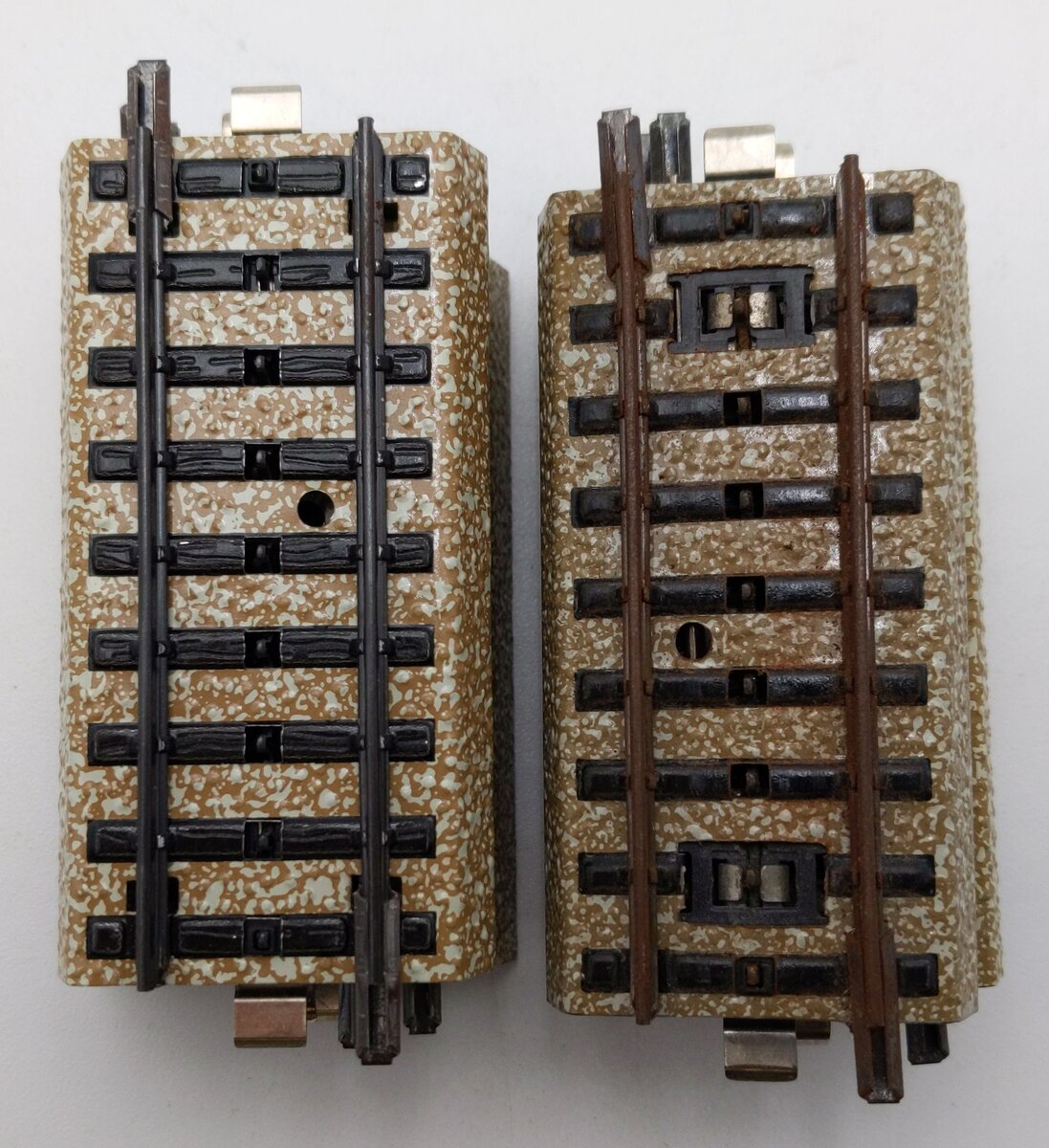 Marklin 5129 HO Scale 70mm Straight Make-Up Track Sections (Box of 10) VG/Box