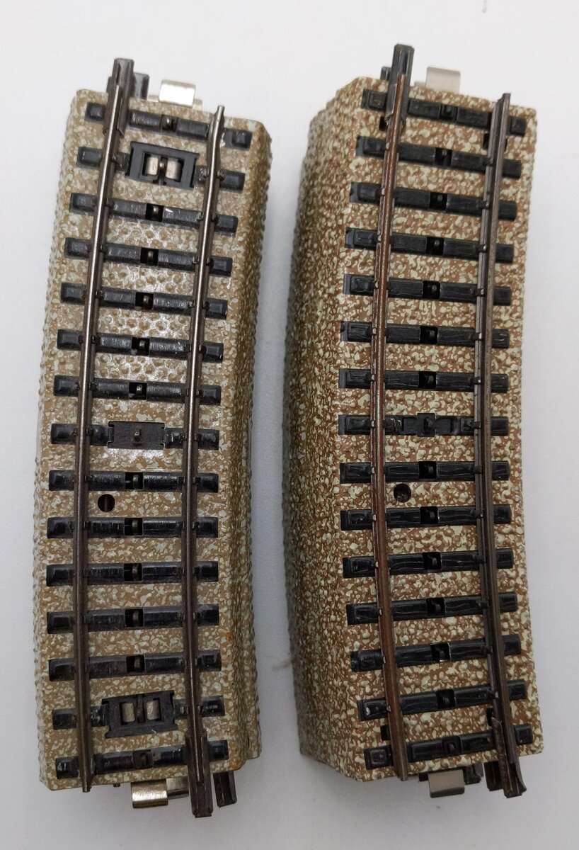 Marklin 5201 HO Scale Curved Track Sections (Box of 10) VG/Box