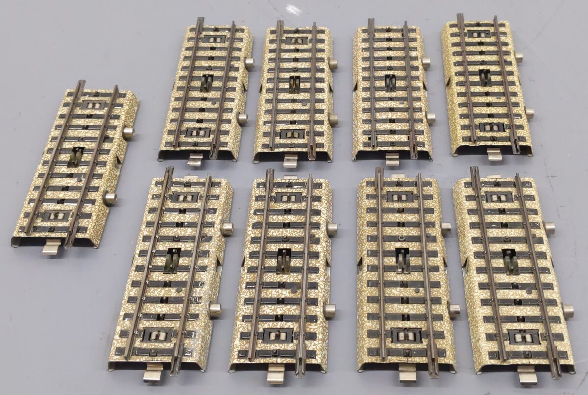 Marklin 5146 HO Scale M Track Straight Switch Track Sections [9] VG