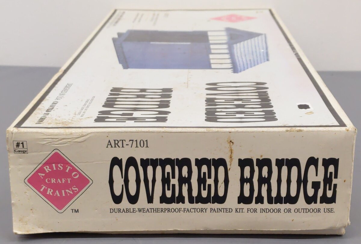 Aristo-Craft 7101 G Scale Covered Bridge Kit EX/Box