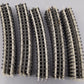 K-Line O Gauge Super K 14" Curved Track Sections (25) VG