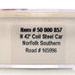 Atlas 50000857 N NS 42' Coil Steel Car #165996 LN/Box