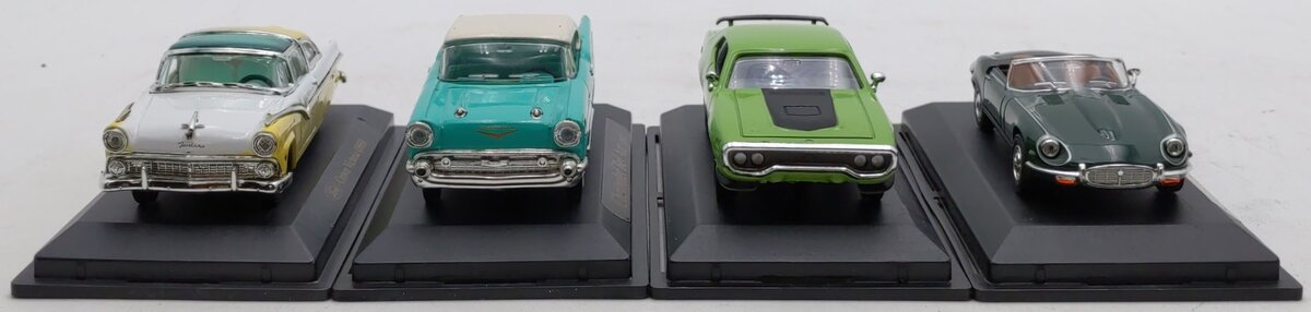Yat Ming 1:43 Assorted Cars-  # 94244G, 94201T, 94202Y, 94218G [4] EX/Box