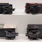 Lionel O Gauge Vintage Freight Cars #6517,6464-225,3469,6376 [4] VG