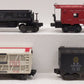 Lionel O Gauge Vintage Freight Cars #6517,6464-225,3469,6376 [4] VG