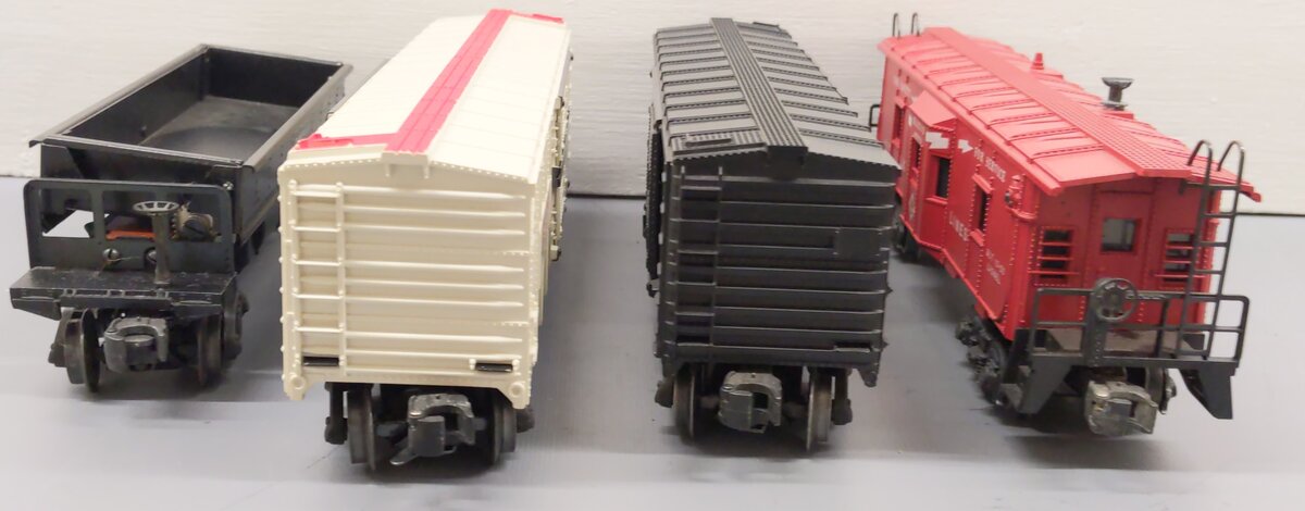 Lionel O Gauge Vintage Freight Cars #6517,6464-225,3469,6376 [4] VG