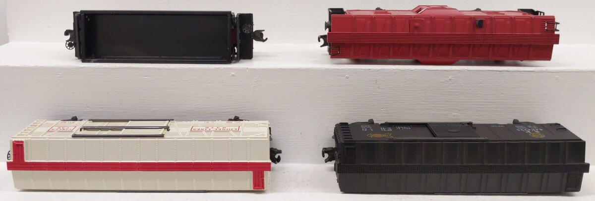 Lionel O Gauge Vintage Freight Cars #6517,6464-225,3469,6376 [4] VG