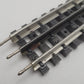 K-Line O Gauge Assorted Supersnap & Super K 10" Straight Track Sections [18] VG