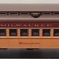 Aristo-Craft 31403 G Scale The Milwaukee Road Observation Car (Metal Wheels) VG
