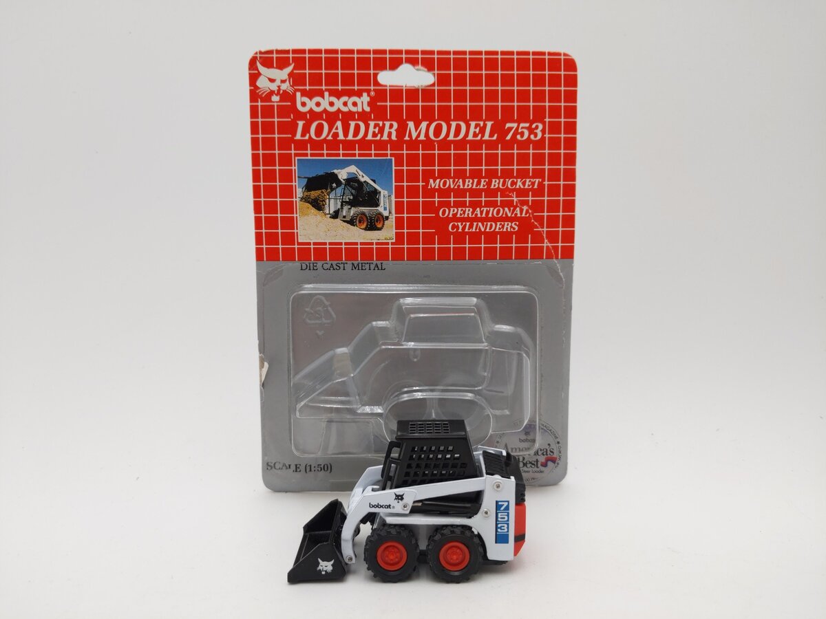 Bobcat 753 1:50 Diecast Loader Model EX/Box