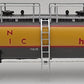 MTH 20-96055 O Gauge Union Pacific 20K Gallon 4-Compartment Tank Car #70134 EX