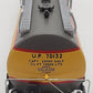 MTH 20-96055 O Gauge Union Pacific 20K Gallon Tank Car #70132 EX