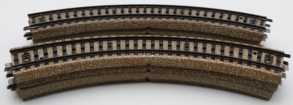 Marklin 5120 HO Scale Curved Track Sections (8) VG