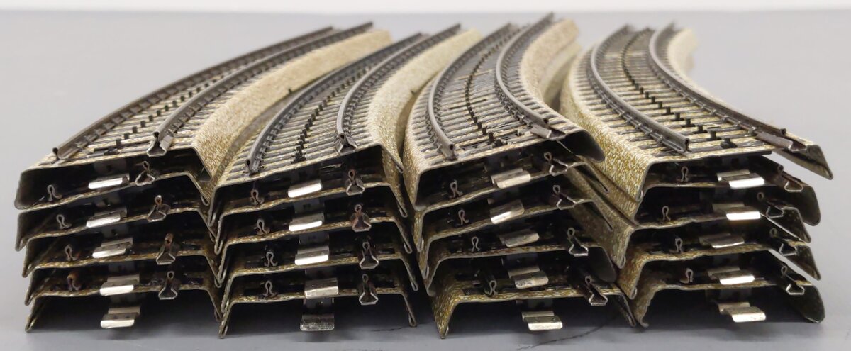 Marklin 5200 HO Scale Curved Track Sections (20) VG