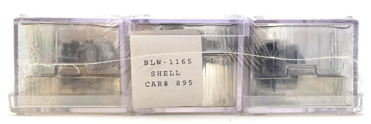 Brooklyn Locomotive Works BLW-1165-B3 N Scale Shell Chemical Tank Cars 3pk MT/Box