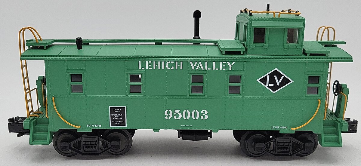 MTH 20-90030F O Gauge Lehigh Valley Steel Caboose #95003 VG