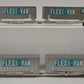 Walthers 932-240852 HO Scale NYC Flexi-Van Flat Car with Trailer 2-Pack EX