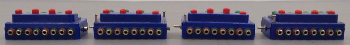 Marklin 7072 HO/Z Switch Control Panels (4) VG