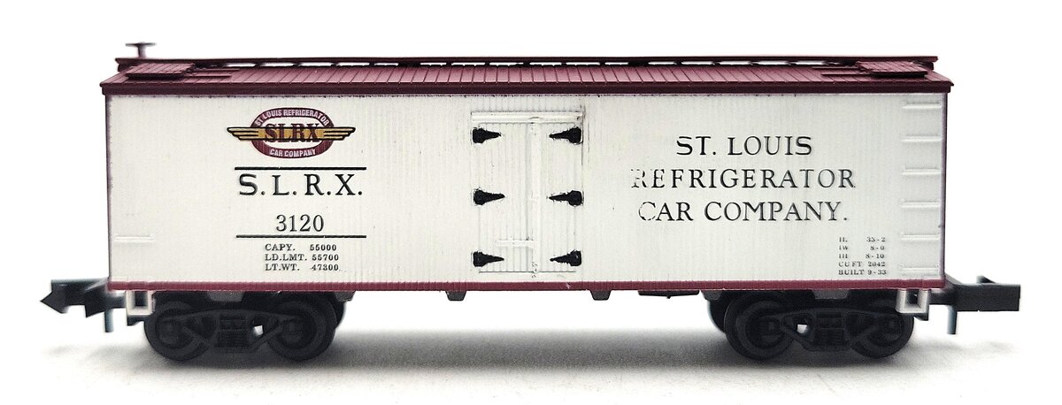 Roundhouse 86805 N Scale St. Louis Refrigerator Car #3120 EX/Box