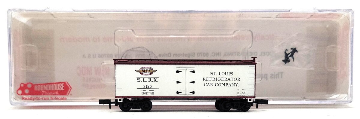 Roundhouse 86805 N Scale St. Louis Refrigerator Car #3120 EX/Box