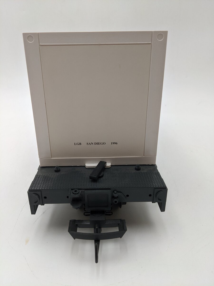 LGB 42850 G White Pass Flatcar w/Container EX/Box