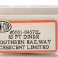Con-Cor 0001-04071L N 85' Southern Crescent Limited Diner Car #3305 LN/Box