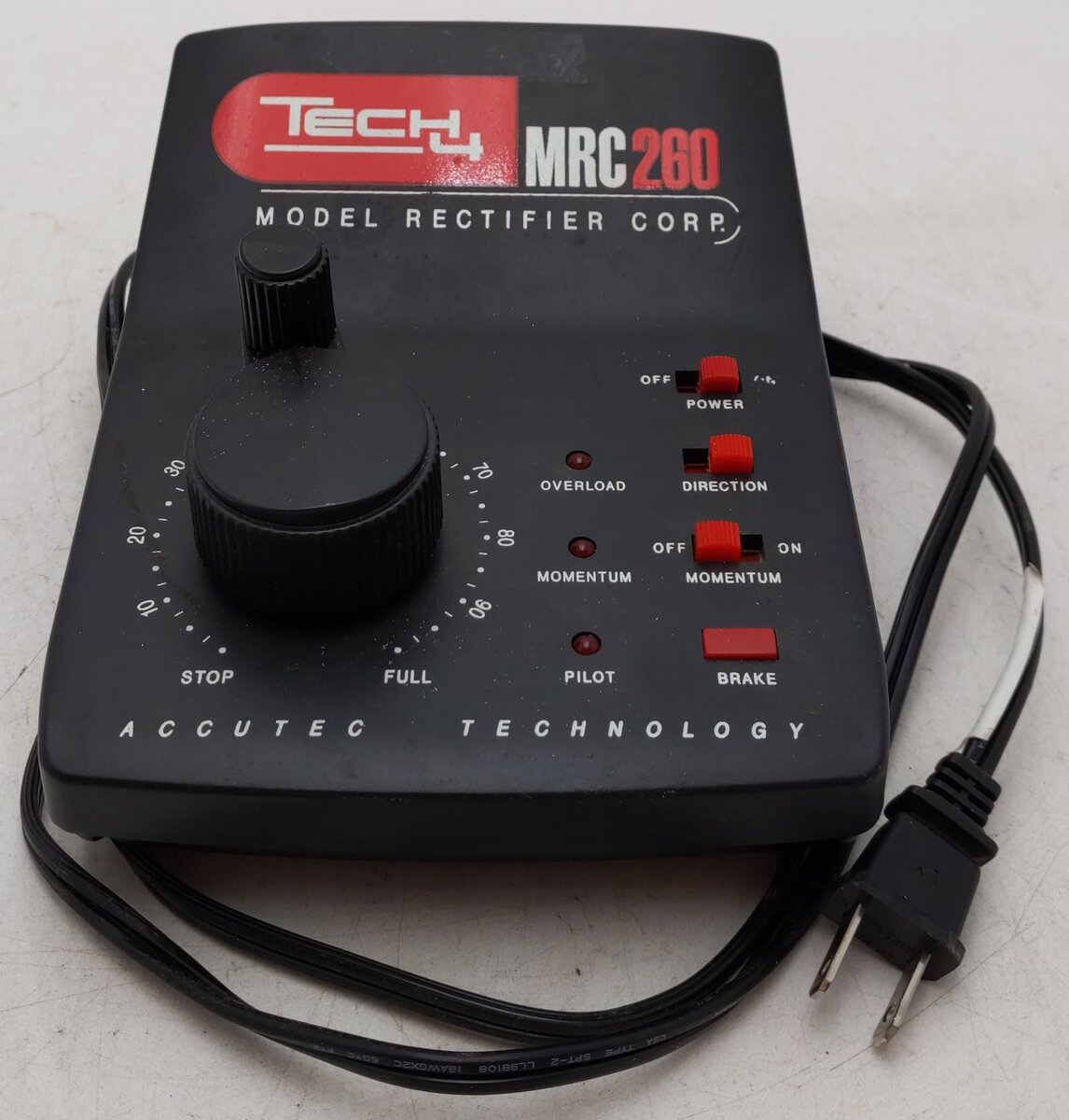 MRC 260 HO Tech 4 Power Supply VG