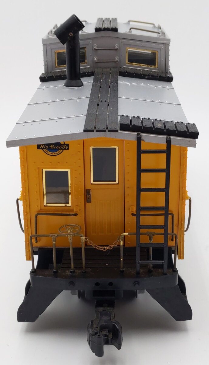 REA REA-42103 G Scale Denver & Rio Grande Western Caboose (Metal Wheels) LN/Box