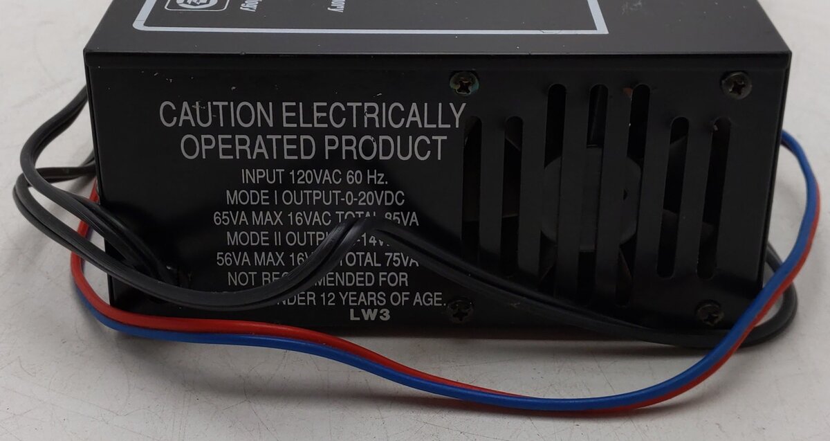 MRC AA444 G Control Master 20 Power Supply 100VA