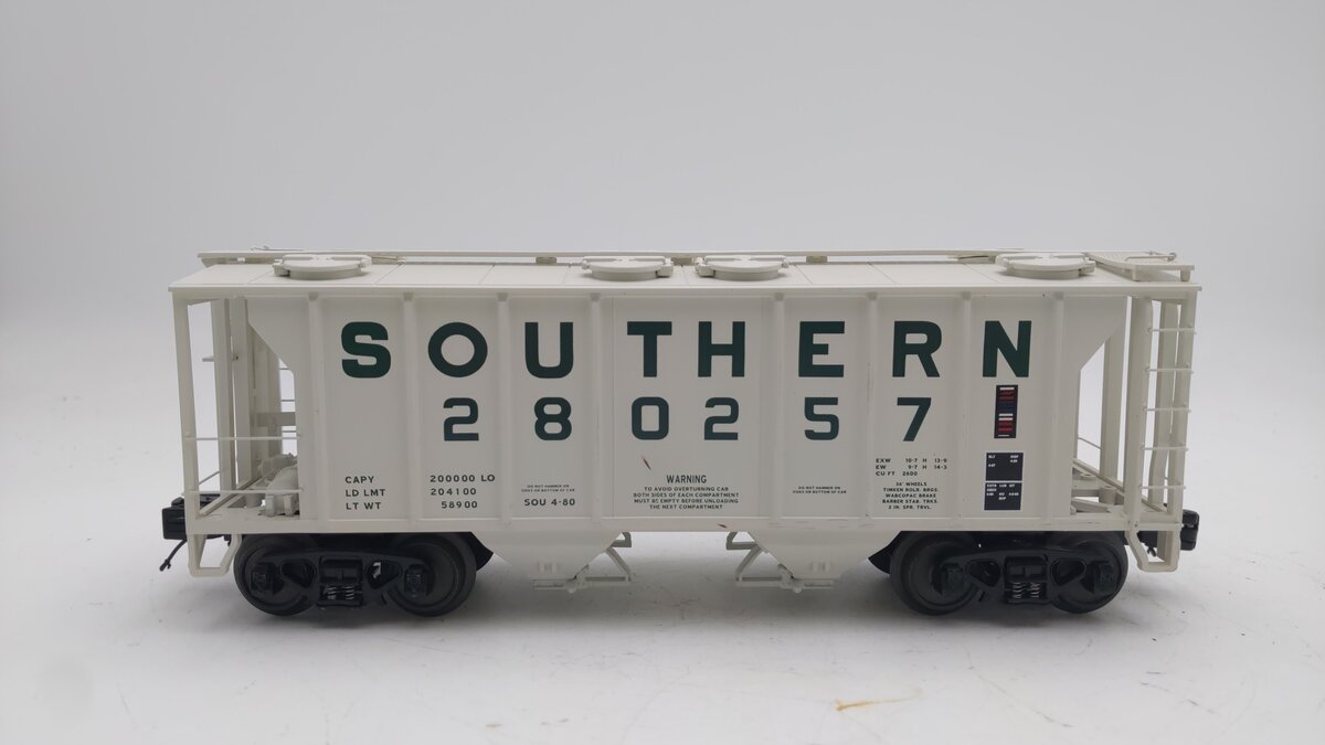 MTH 20-97168 O Southern PS-2 Hopper Car #280257 EX