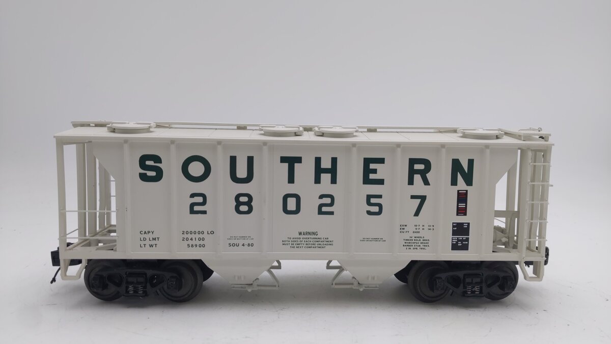 MTH 20-97168 O Southern PS-2 Hopper Car #280257 EX