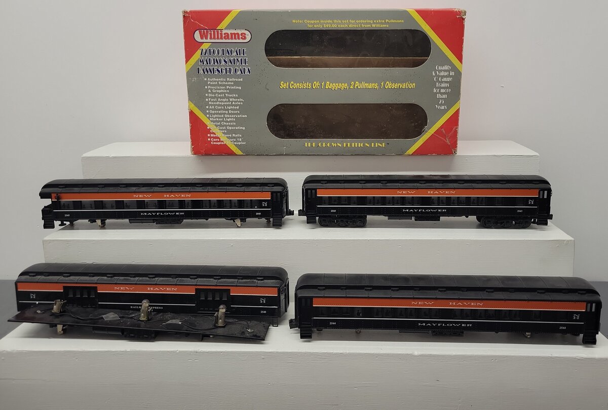 Williams 721 NH Madison 4-Car Passenger Set/Box