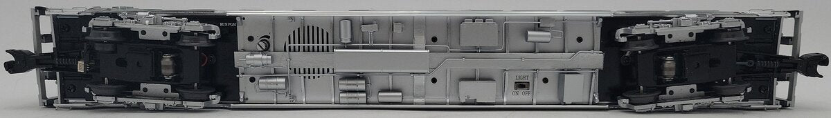 Lionel 6-25407 O Gauge FEC "Fort Pierce" Aluminum Diner Car w/ Stationsounds EX/Box