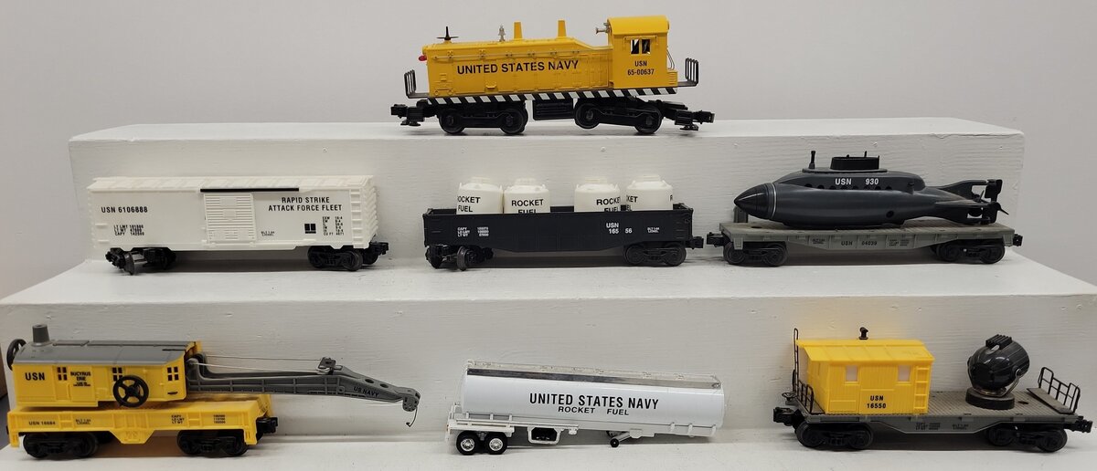 Lionel 6-11745 O Gauge US Navy Diesel Diesel Freight Train Set EX