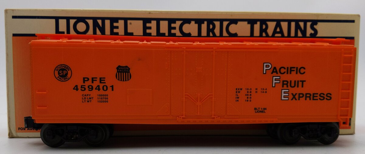 Lionel 6-17306 O Gauge Pacific Fruit Express Reefer Car #459401 EX/Box
