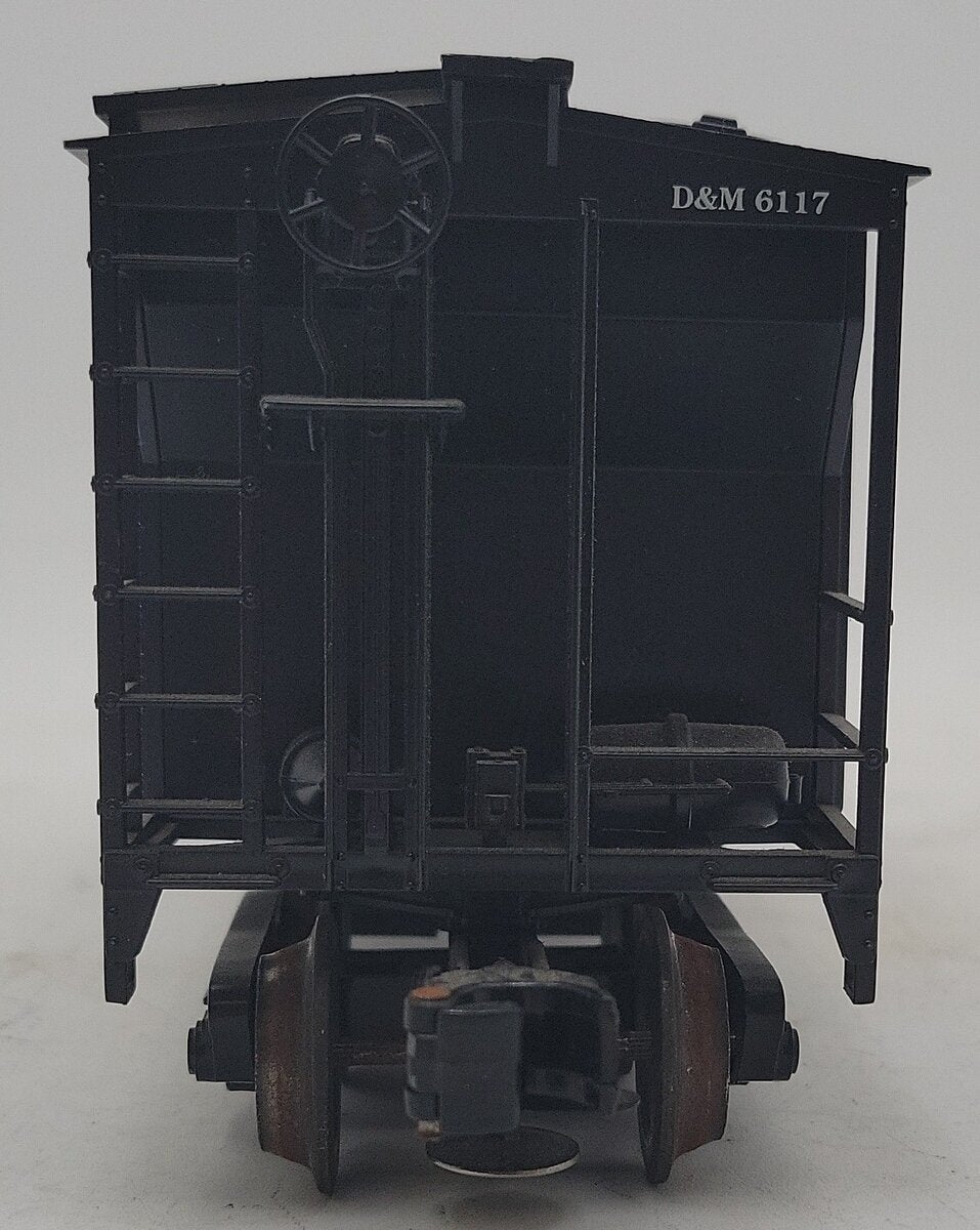Weaver 6117 Black Detroit & Mackinac Covered Hopper (3-Rail) #6117 EX/Box