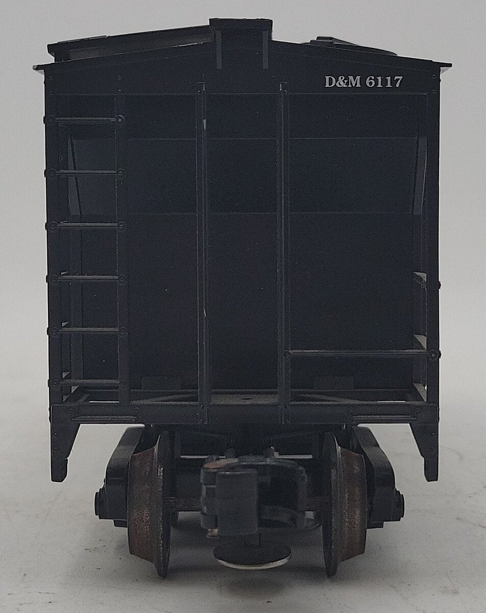 Weaver 6117 Black Detroit & Mackinac Covered Hopper (3-Rail) #6117 EX/Box