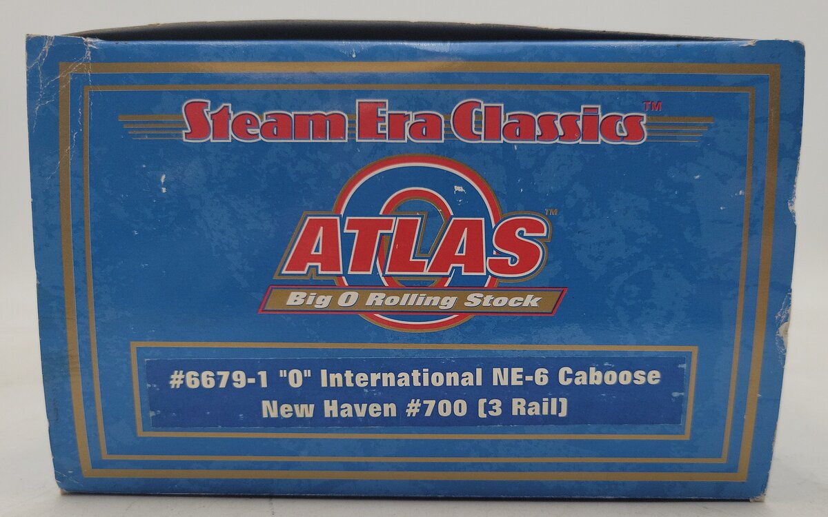 Atlas 6679-1 O Gauge New Haven International NE-6 Caboose #700 (3-Rail) EX/Box