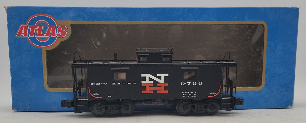 Atlas 6679-1 O Gauge New Haven International NE-6 Caboose #700 (3-Rail) EX/Box