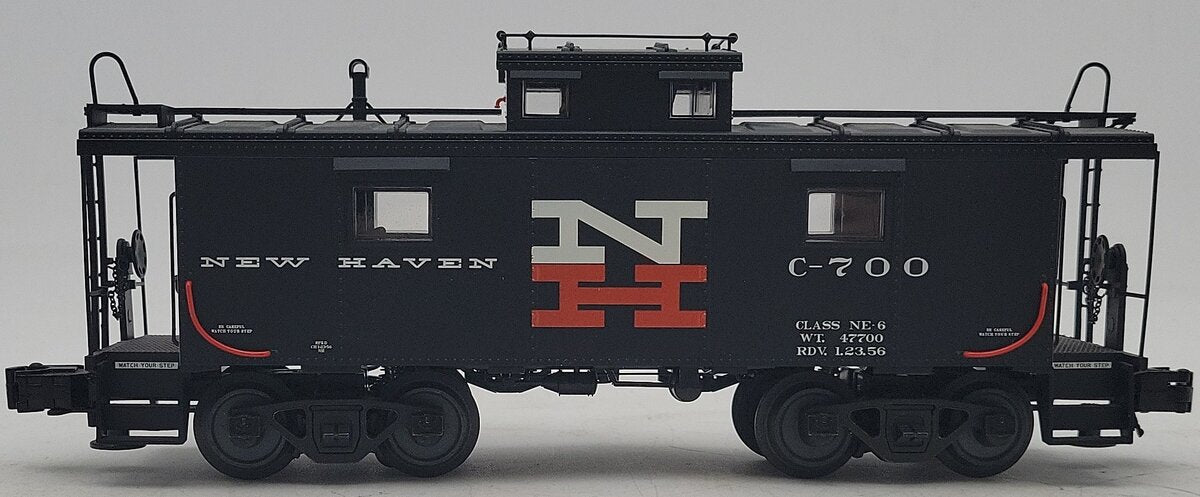 Atlas 6679-1 O Gauge New Haven International NE-6 Caboose #700 (3-Rail) EX/Box